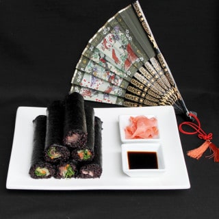Black Rice Sushi Rolls