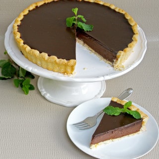 Chocolate-Mint Tart