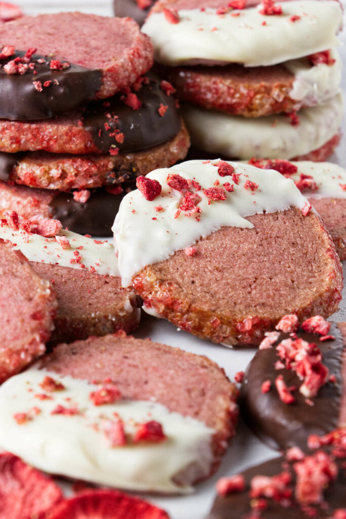 Strawberry Shortbread Cookies Savor The Best