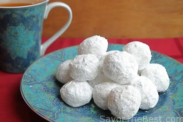 Mexican tea cookies