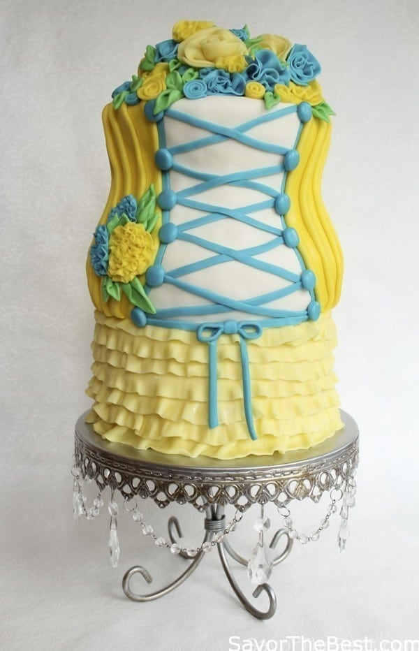 3D Corset Cake by Verusca on DeviantArt