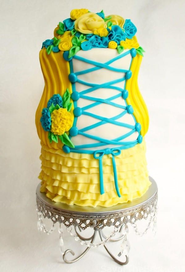 corset cake