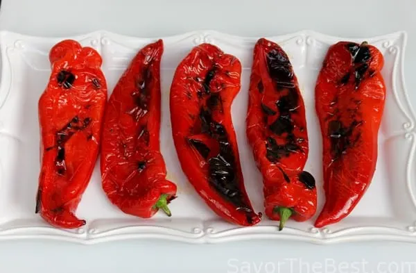 Grilled Italian Sweet Peppers