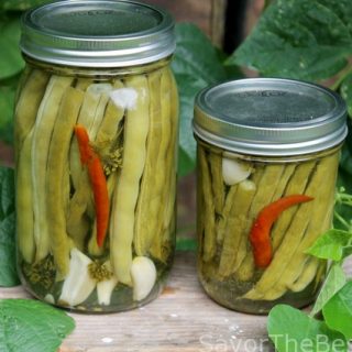 Hot Dilly Green Bean Pickles