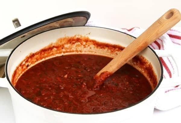 Tomato Basil and Garlic Sauce