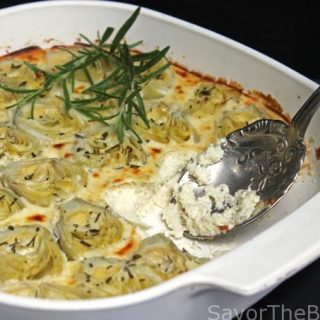 Artichoke-Ricotta Gratin
