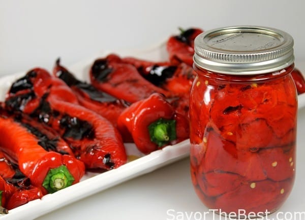 Grilled Italian Sweet Peppers