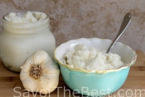 Lebanese Garlic Sauce