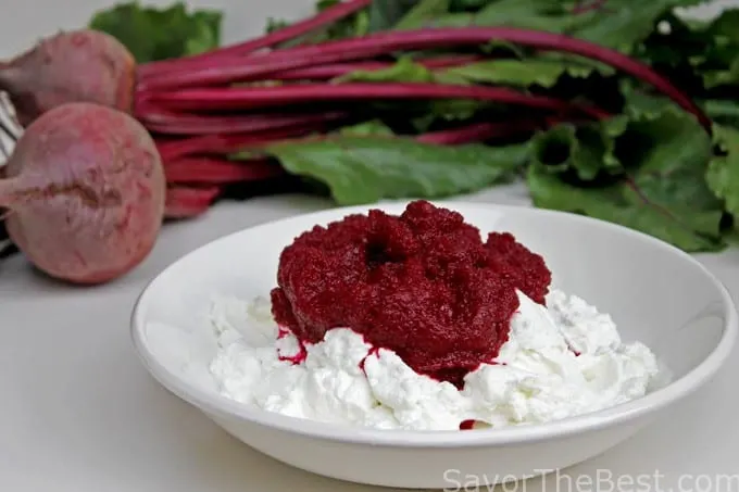 Red Beet Labneh