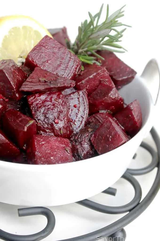 Sautéed Rosemary-Lemon Beets