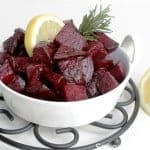 Sautéed rosemary-lemon beets