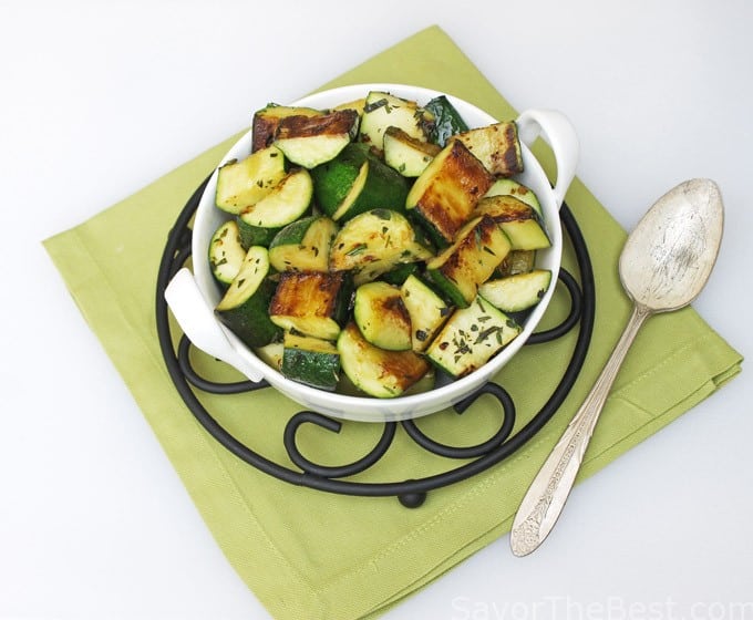 Herbed Zucchini Squash