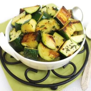 Herbed Zucchini Squash