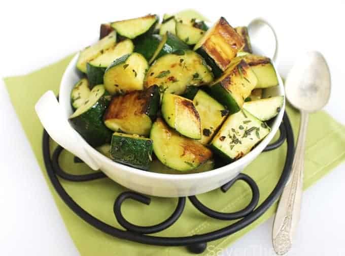 Herbed Zucchini Squash