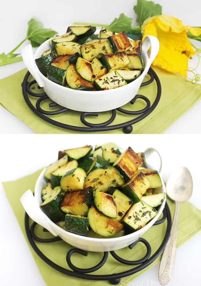 Herbed Zucchini Squash