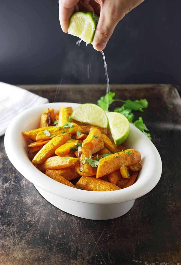 Roasted CilantroLime Carrots Savor the Best