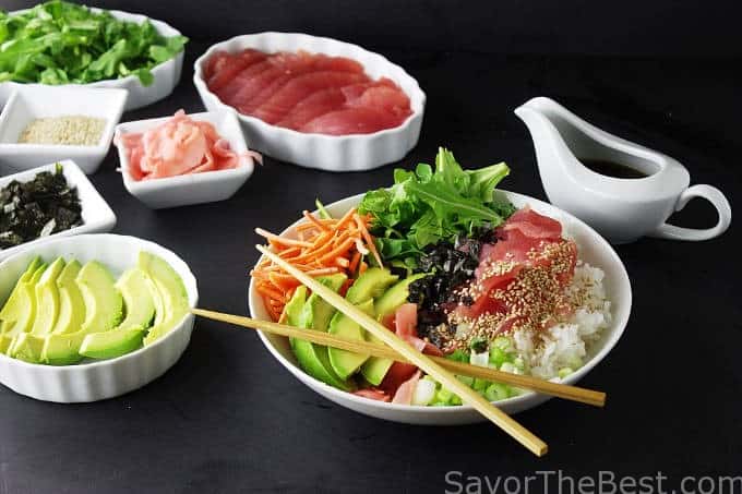 Ahi Tuna Grain Bowl