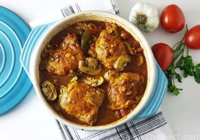 Savory Chicken Cacciatore