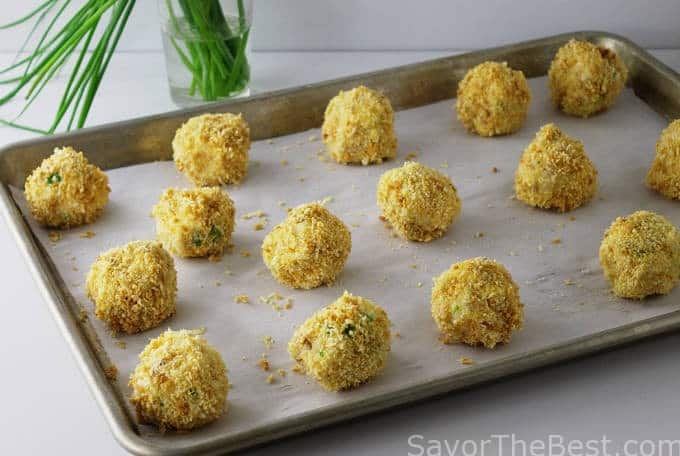 Loaded Baked Potato Croquettes