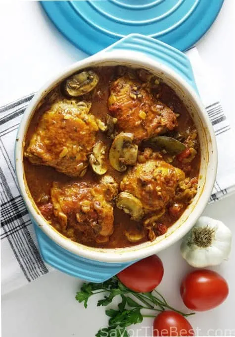 chicken cacciatore