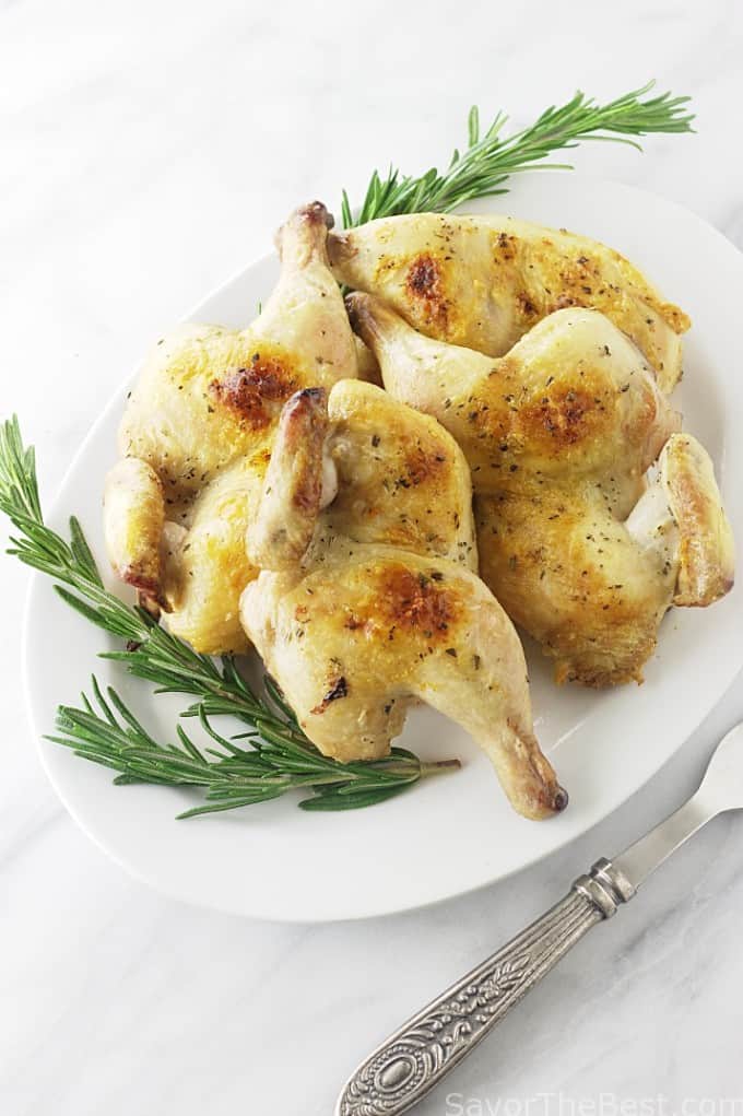 Roasted Cornish Game Hens