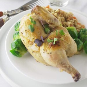 Roasted Cornish Game Hens