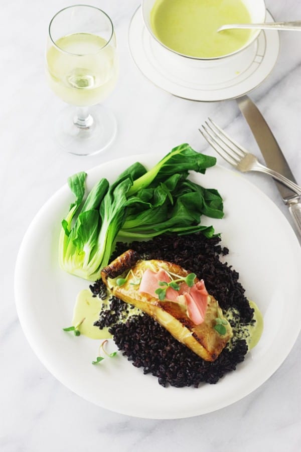 SakeRed Miso Glazed Sablefish with Wasabi Emulsion Savor the Best