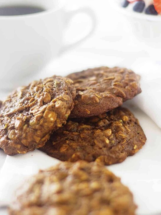Ancient grain apple breakfast cookies