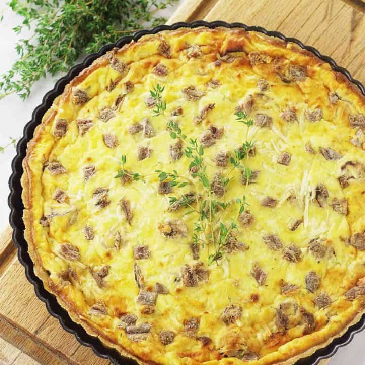 Artichoke, Olive and Anchovy Tart