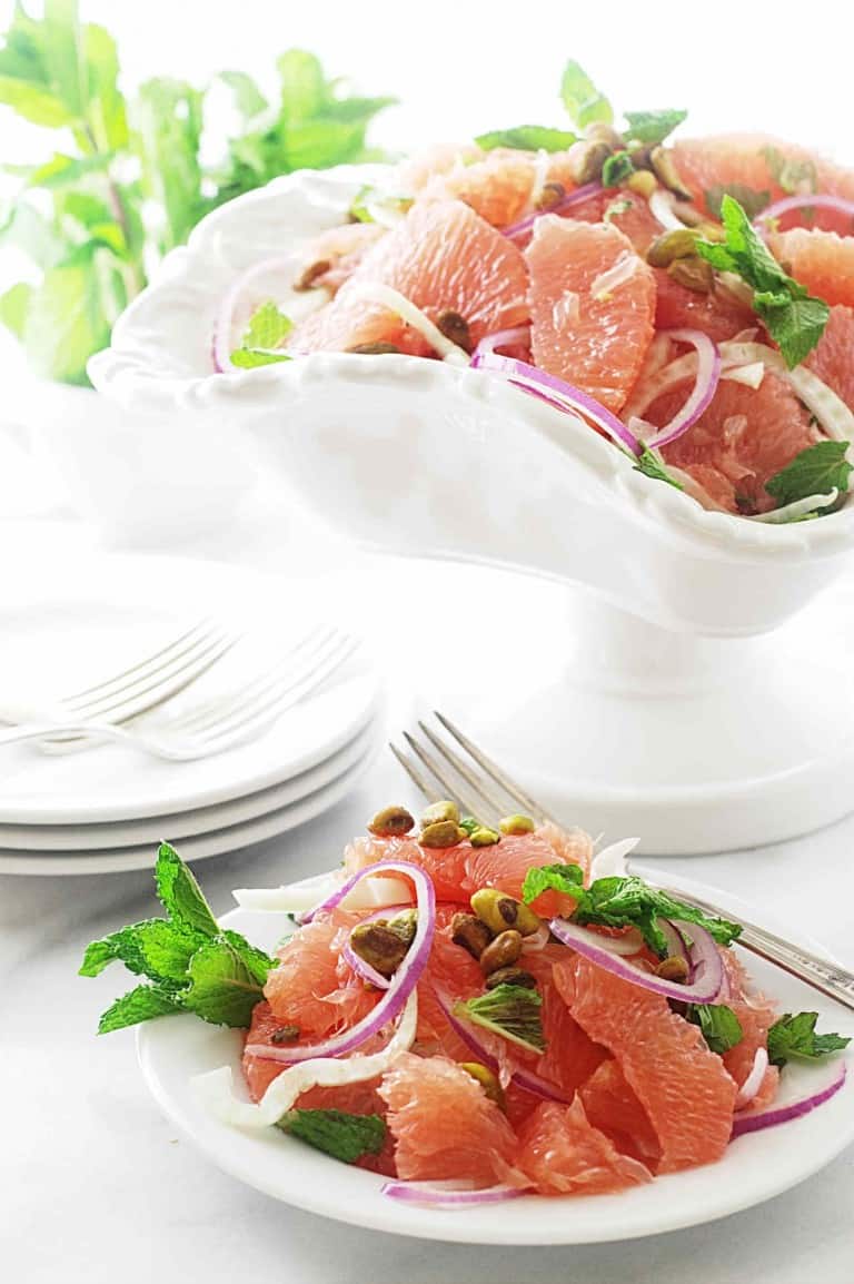 Grapefruit, Mint and Fennel Salad with Pistachios Savor the Best
