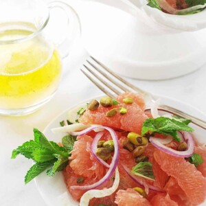 Grapefruit, Mint and Fennel Salad with Pistachios