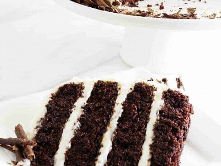 Chocolate Chip Cookie Cake with Cream Cheese Frosting - Savor the Best