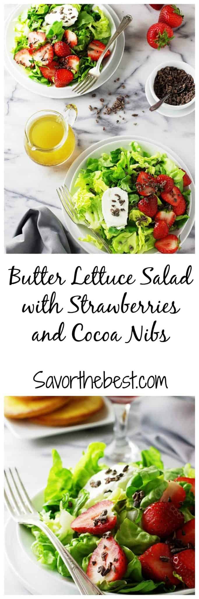 butter lettuce salad - Savor the Best