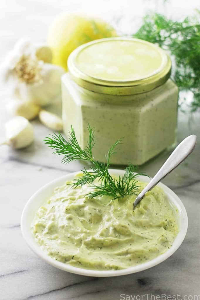 Lemon-Dill Aioli Sauce