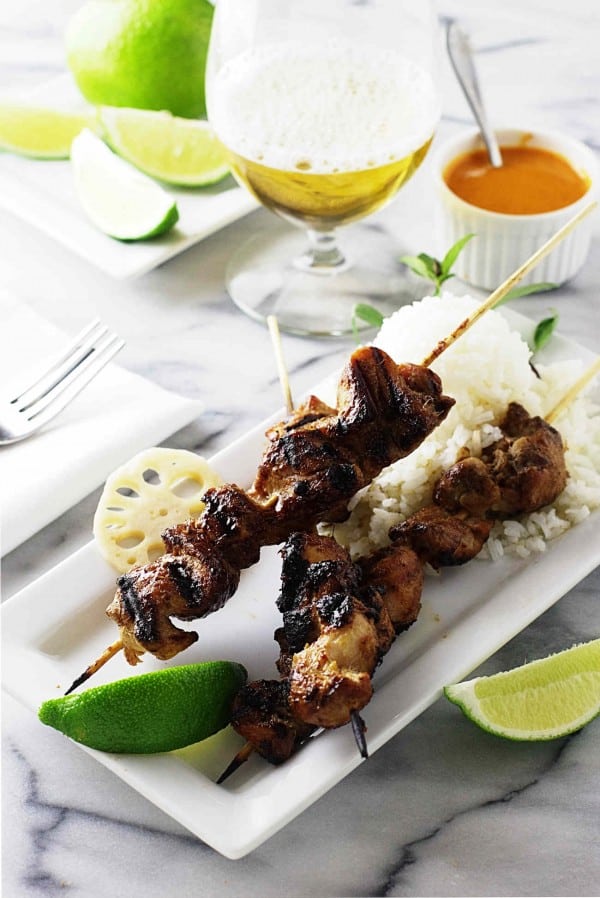 Lemongrass Chicken Satay Savor the Best