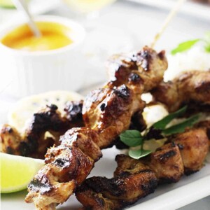 Lemongrass Chicken Satay