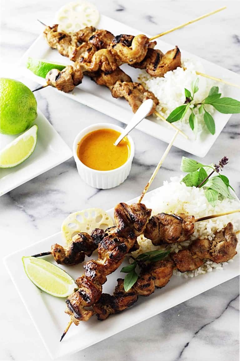 Lemongrass Chicken Satay Savor the Best