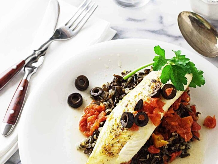 Spicy Tilapia with Wild Rice