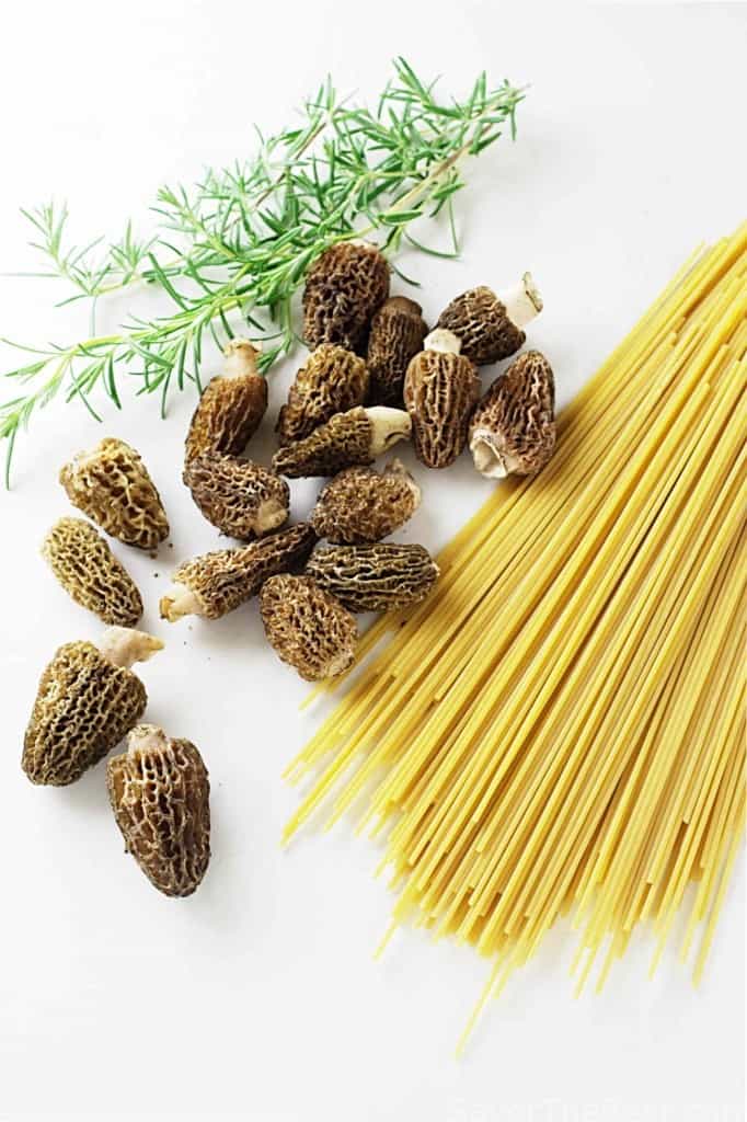 Einkorn Pasta with Morel Mushrooms