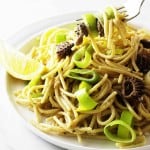 Einkorn Pasta with Morel Mushrooms