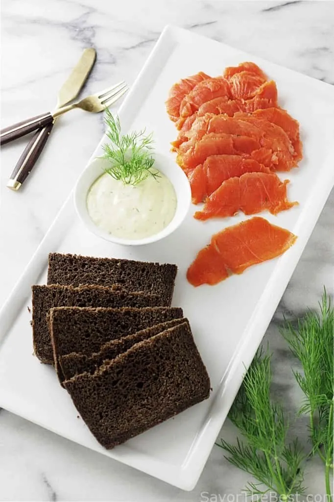 Salmon Gravlax