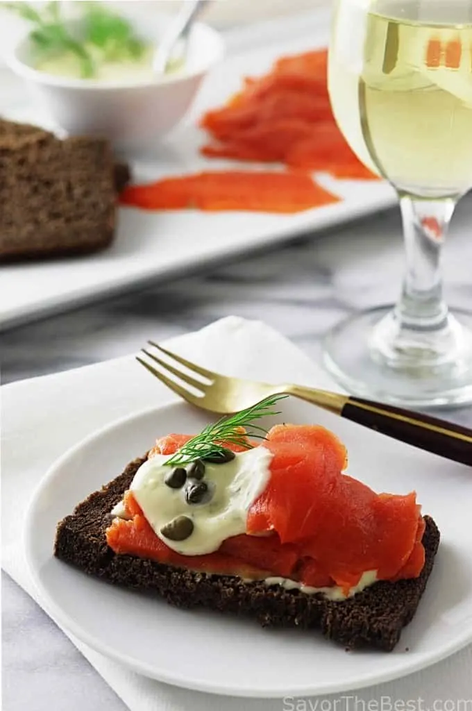 Salmon Gravlax