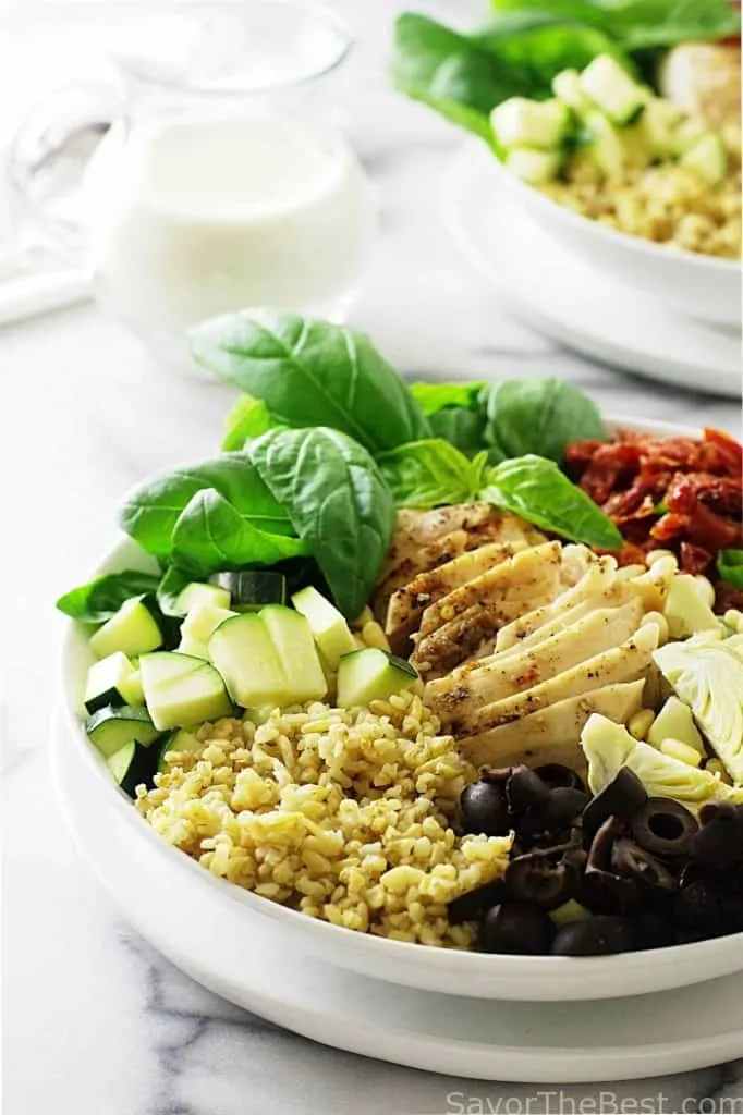 Mediterranean Freekeh Salad