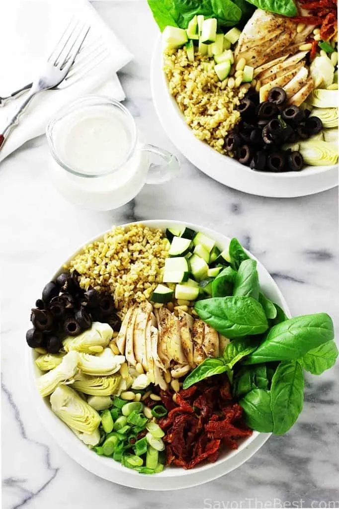 Mediterranean Freekeh Salad