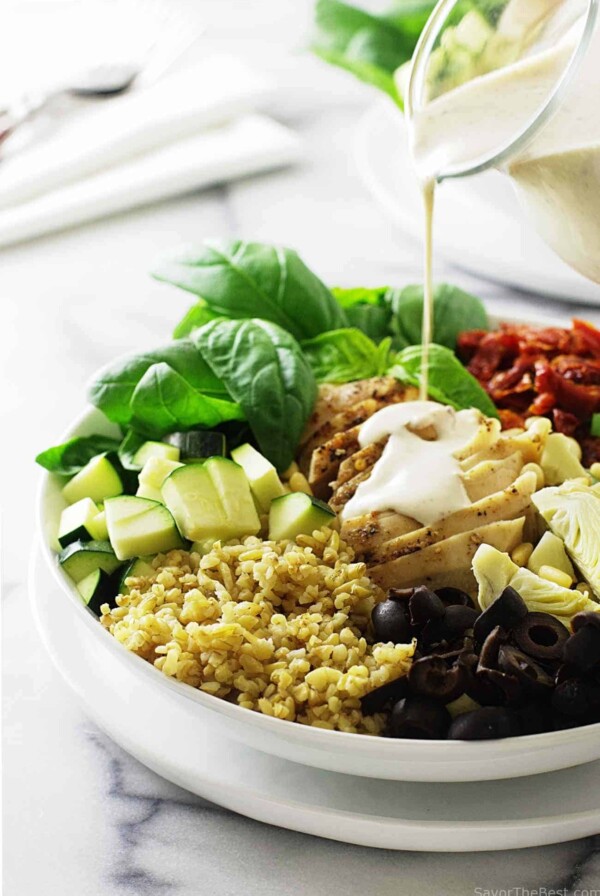 Mediterranean Freekeh Salad