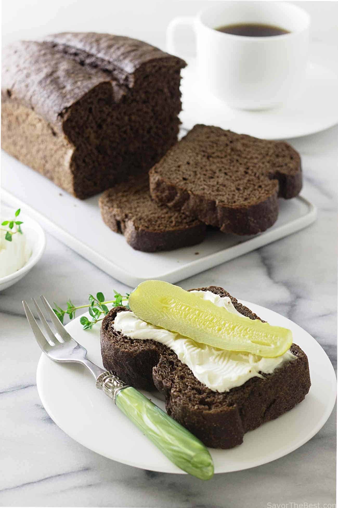 Sprouted rye bread