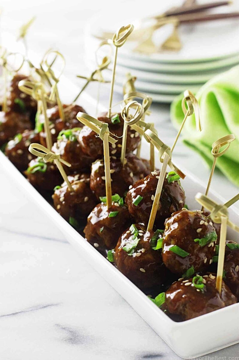 Asian Teriyaki Meatballs - Savor the Best