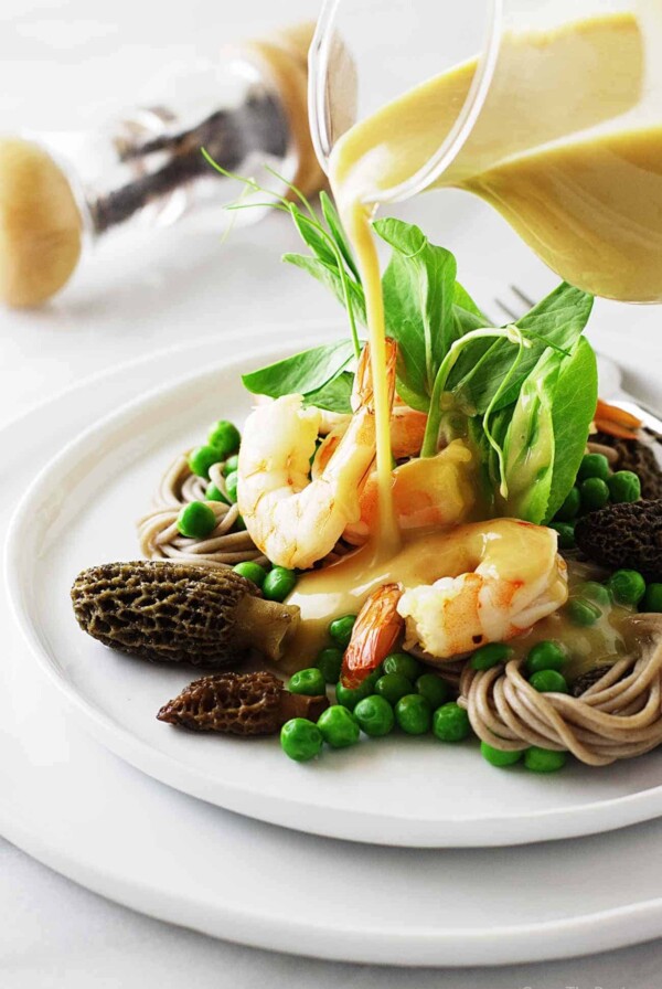 Buckwheat Noodle Salad with Shrimp