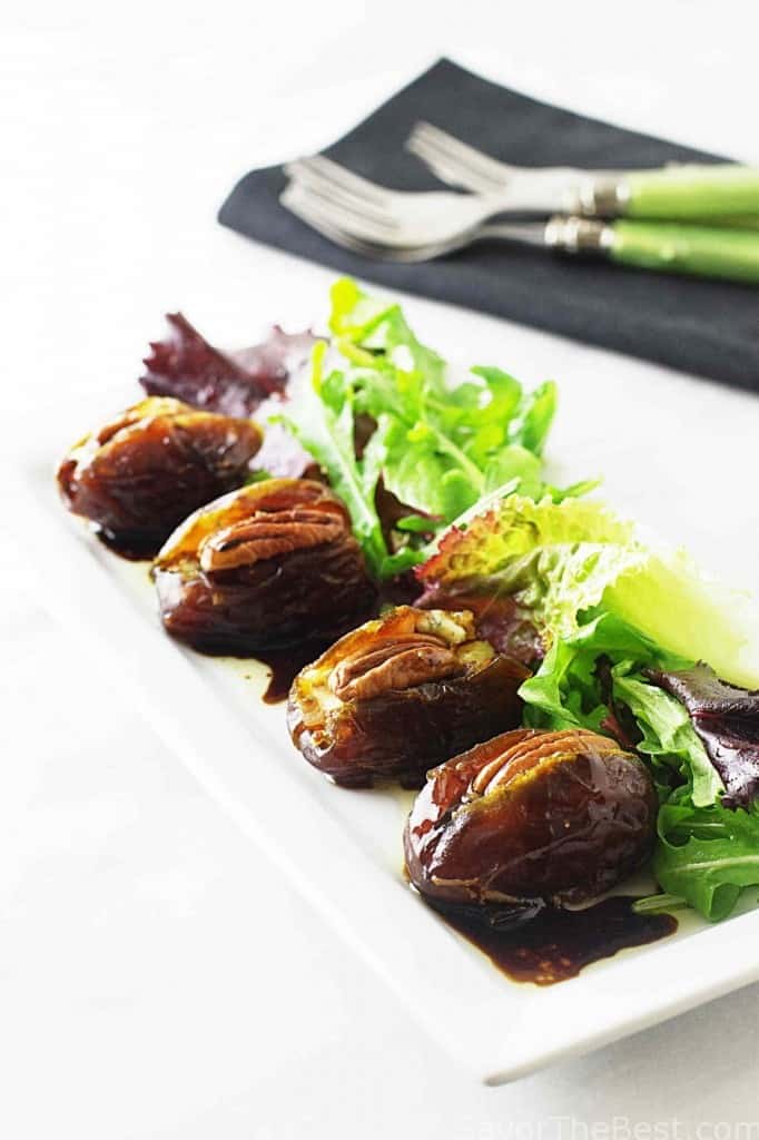 Gorgonzola-Chorizo Stuffed Dates