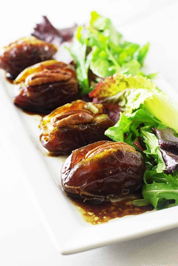 Gorgonzola-Chorizo Stuffed Dates